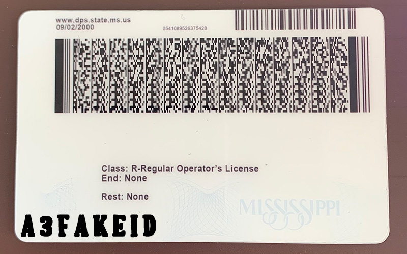 Mississippi Fake ID
